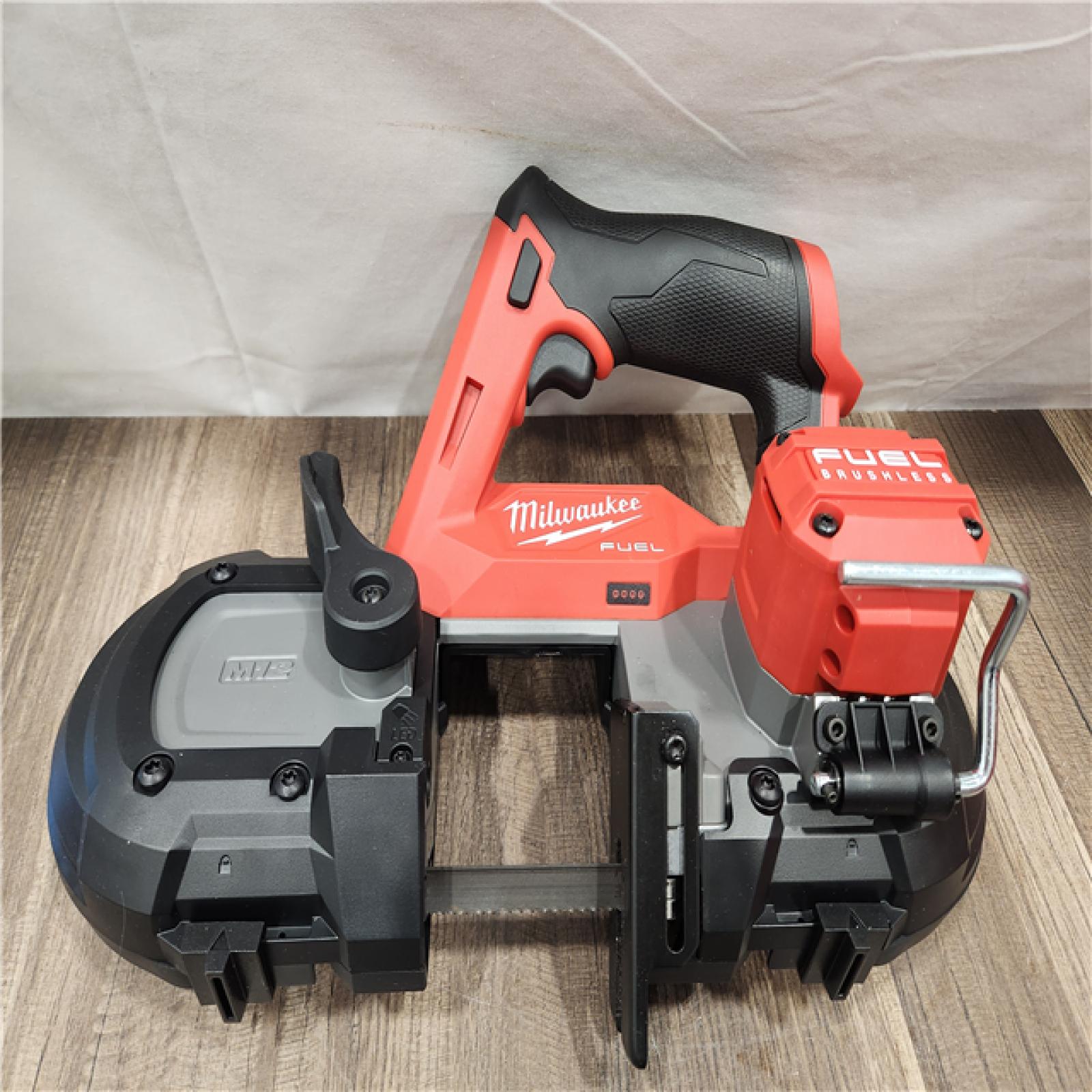 AS-IS- Milwaukee M12 FUEL 12V Lithium-Ion Cordless Compact Band Saw (Tool-Only)