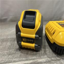 AS-IS DEWALT 20V/60V MAX FLEXVOLT Lithium-Ion 9.0Ah Battery and Charger Starter Kit