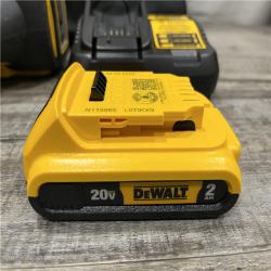 AS-IS DEWALT 20V MAX XR 16-Gauge Electric Cordless Angled Finishing Nailer Kit