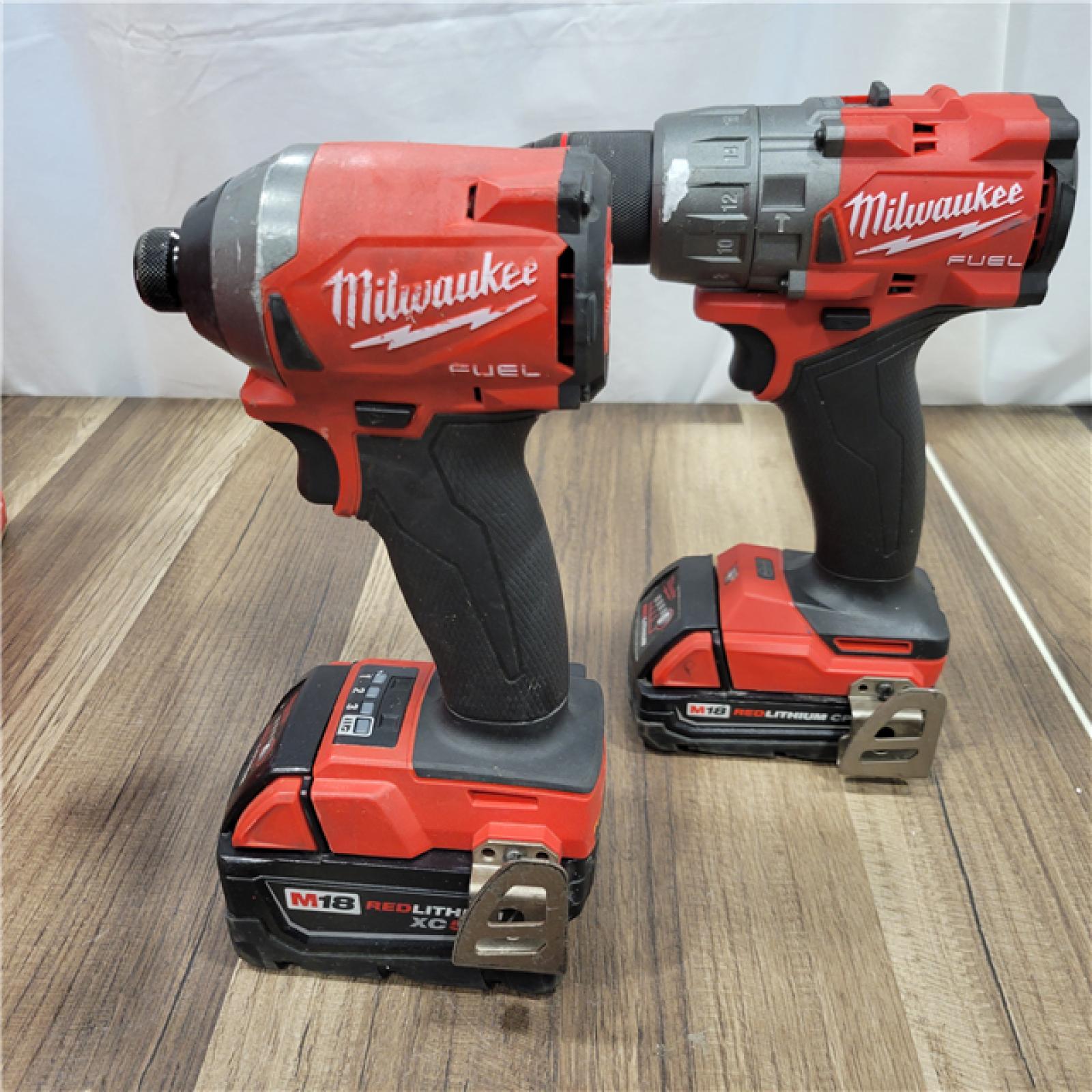 AS-IS Milwaukee M18 Compact Brushless 2-Tool Combo Kit