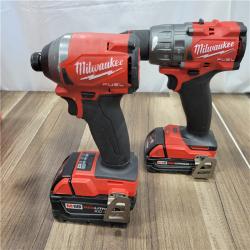 AS-IS Milwaukee M18 Compact Brushless 2-Tool Combo Kit
