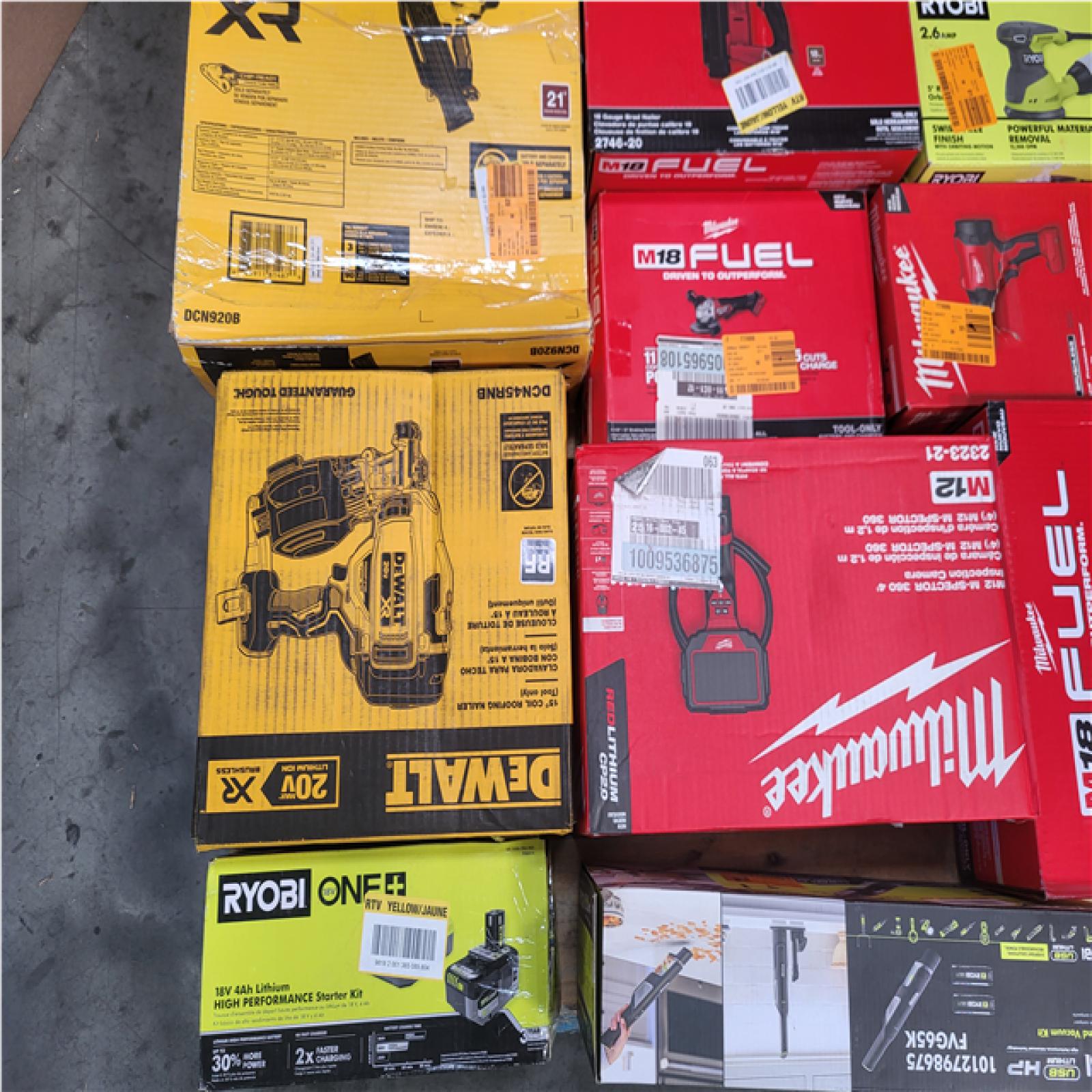 CALIFORNIA AS-IS TOOL PALLET