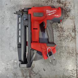HOUSTON LOCATION - AS-IS Milwaukee Tool Cordless Finish Nail Gun 18 V 3020-20 (TOOL ONLY)
