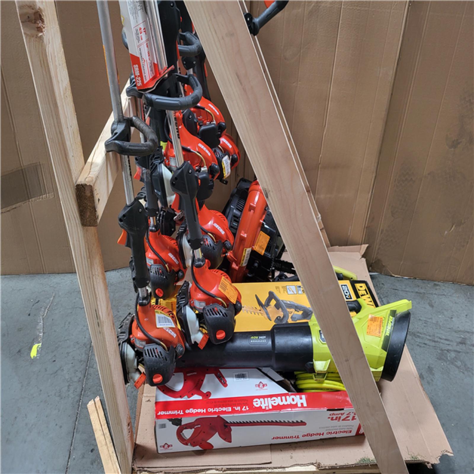 CALIFORNIA AS-IS OUTDOOR POWER EQUIPMENT