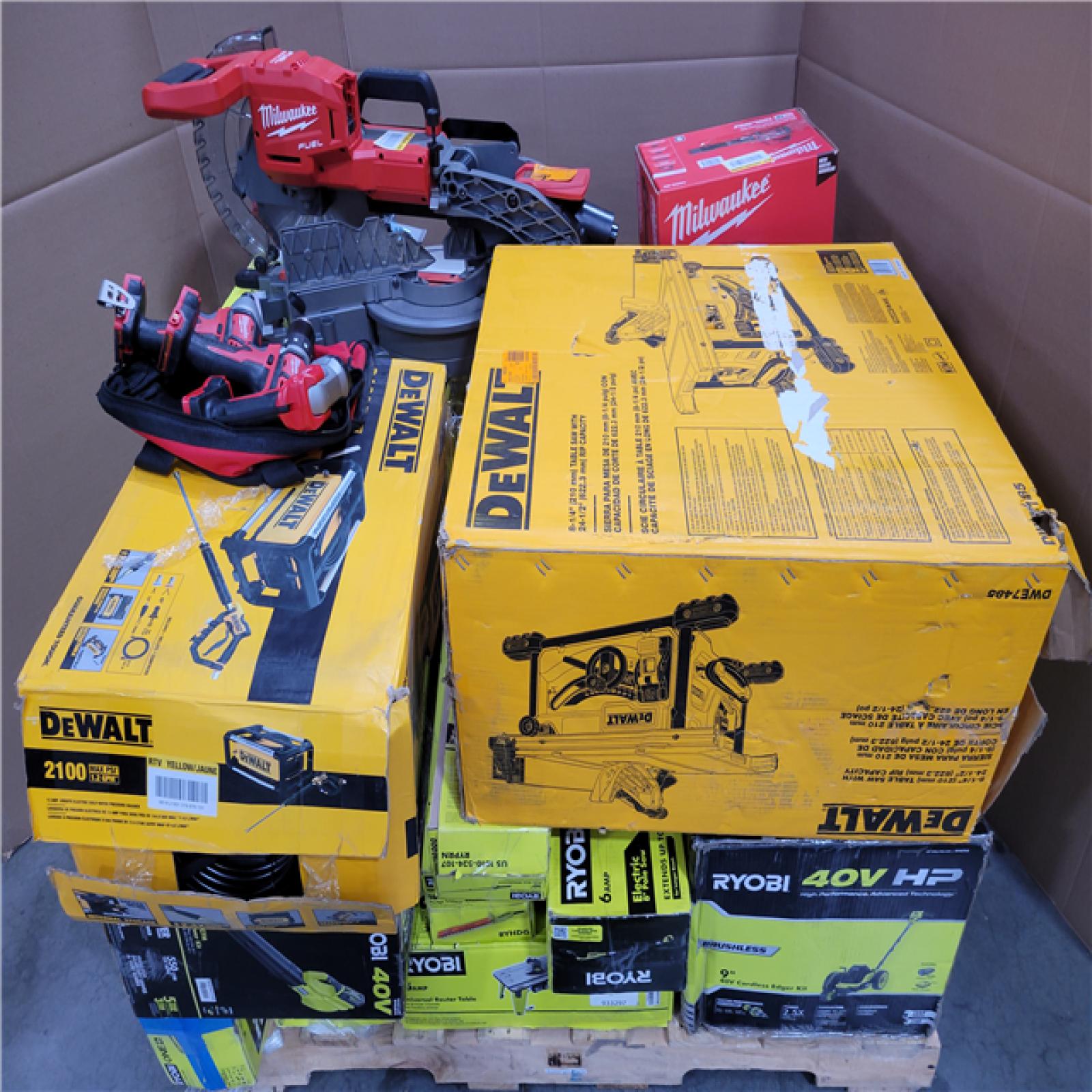 CALIFORNIA AS-IS TOOL PALLET