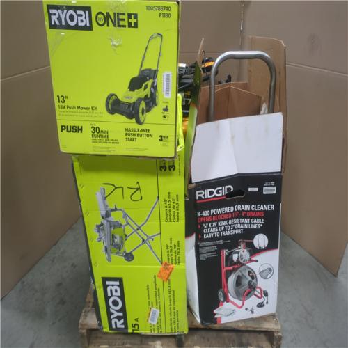 CALIFORNIA AS-IS OUTDOOR POWER EQUIPMENT