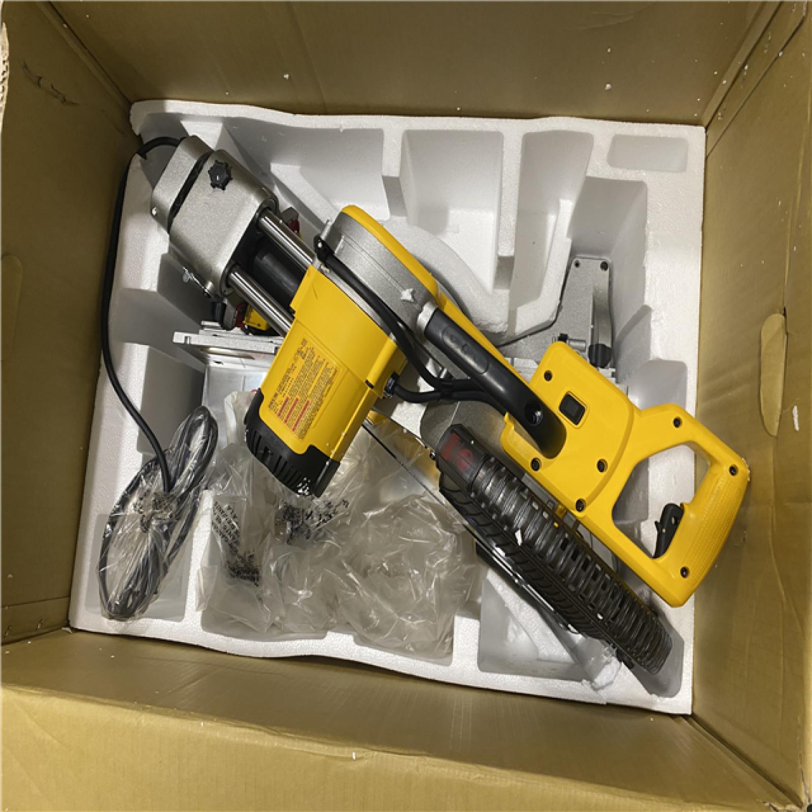 As-Is- DEWALT 15 Amp Corded 12 in. Double Bevel Sliding Compound Miter Saw