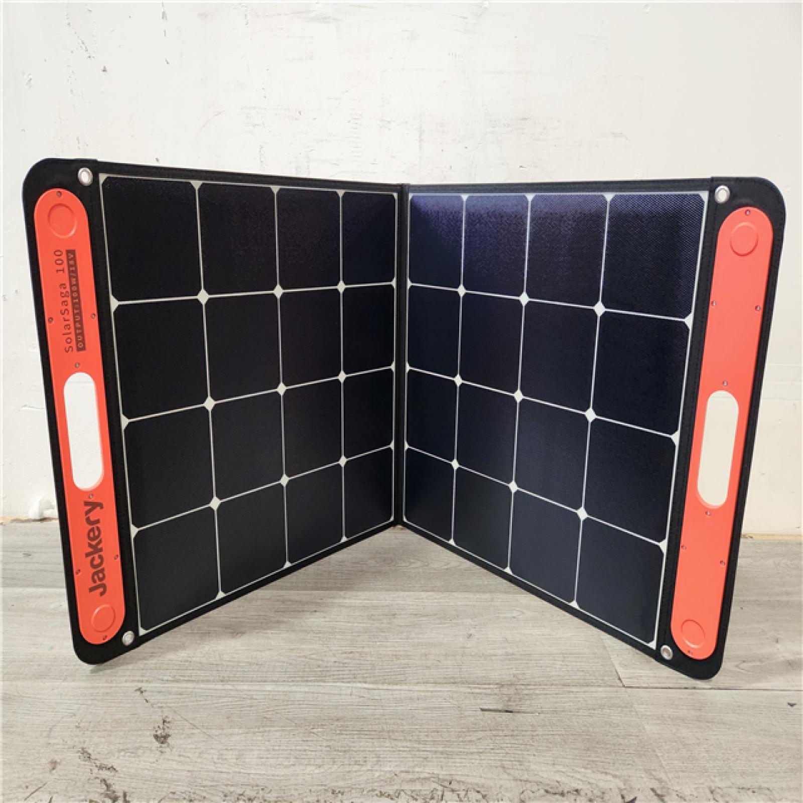 Phoenix Location NEW Jackery SolarSaga 100-Watt Portable Solar Panel for Explorer 290/550/880/1000/1500 Power Station with built-in 2 USB Outputs