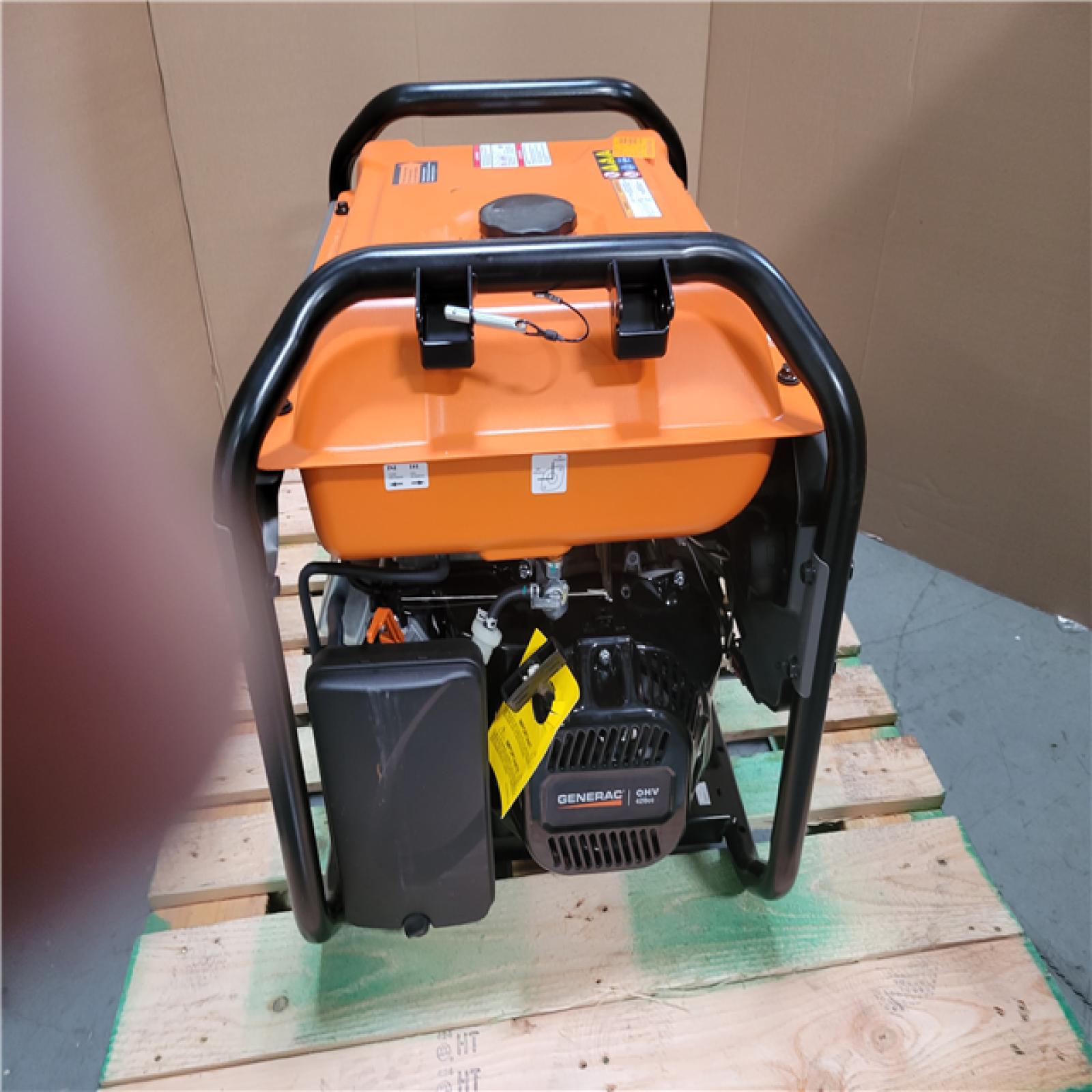 CALIFORNIA AS-IS GENERAC PORTABLE GENERATOR