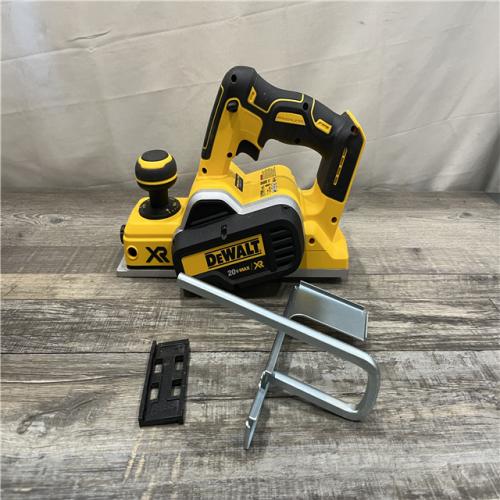 AS-IS DEWALT 20V MAX XR Cordless Brushless 3-1/4 in. Planer (Tool Only)