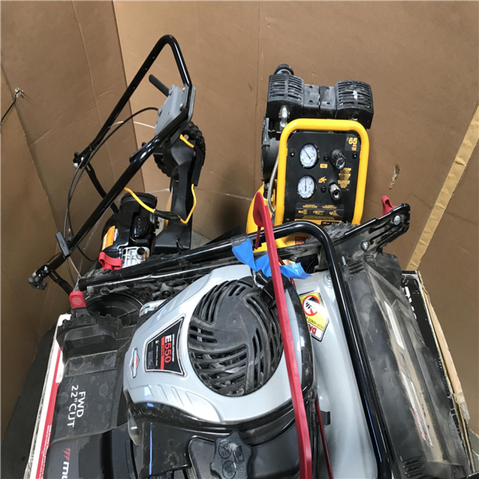 CALIFORNIA AS-IS OUTDOOR POWER EQUIPMENT