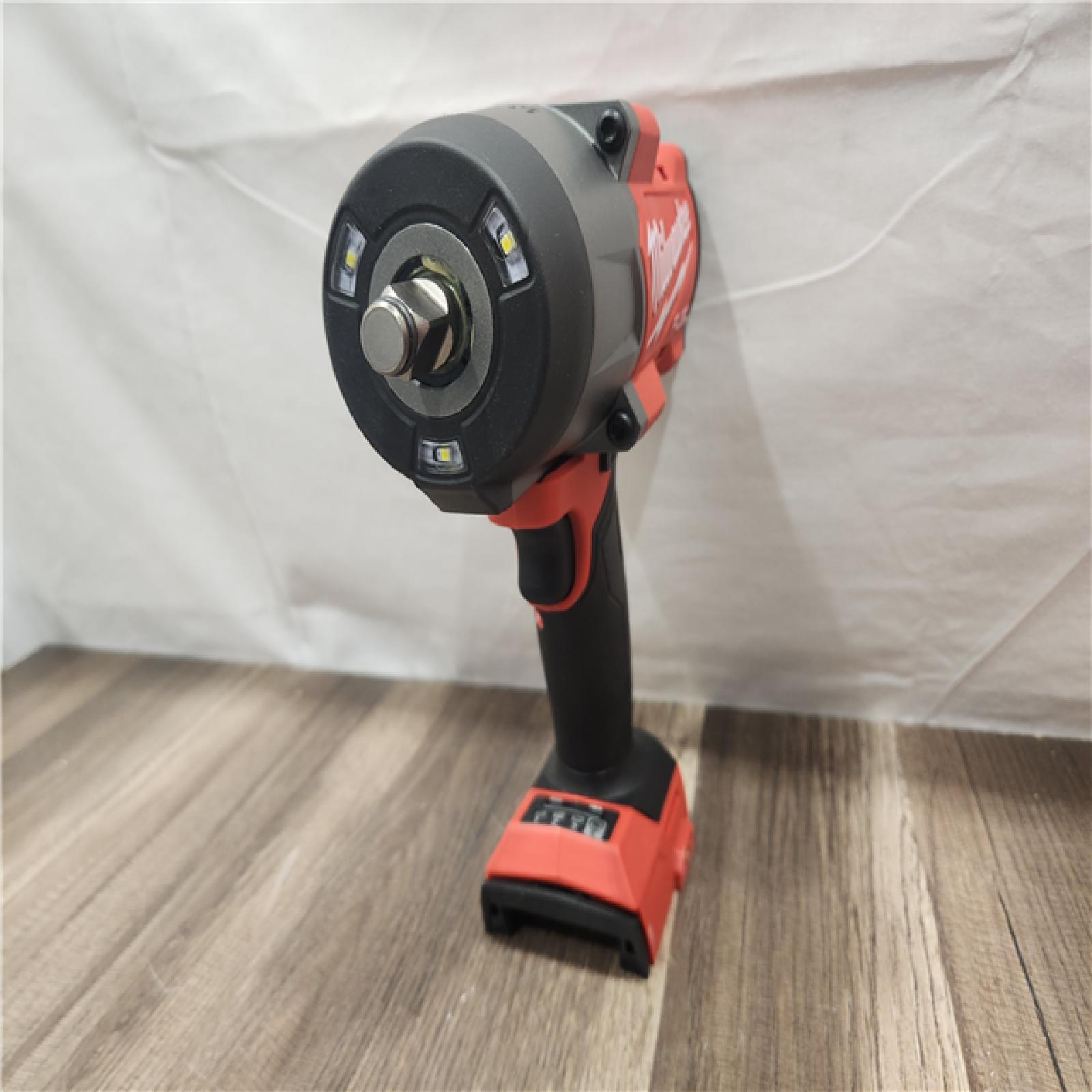 AS-IS- Milwaukee M18 FUEL 18V Lithium-Ion Brushless Cordless 1/2 in. Impact Wrench with Friction Ring (Tool-Only)