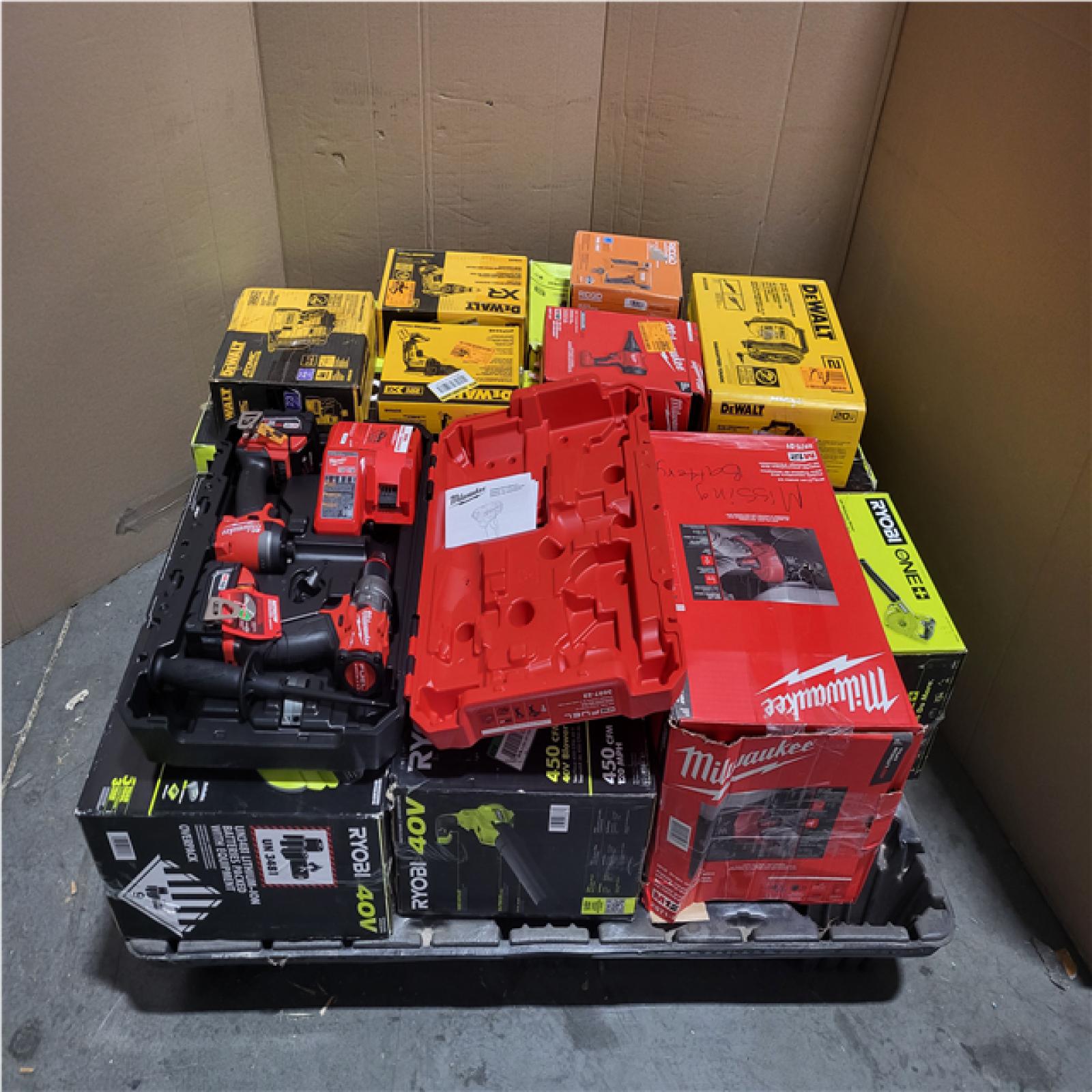 CALIFORNIA AS-IS TOOL PALLET