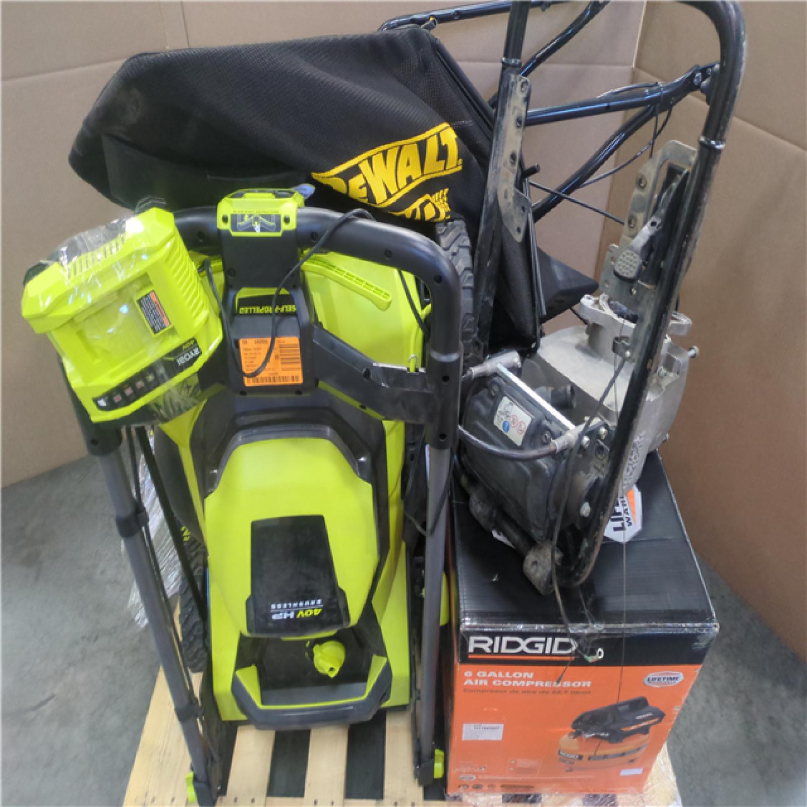 CALIFORNIA AS-IS OUTDOOR POWER EQUIPMENT