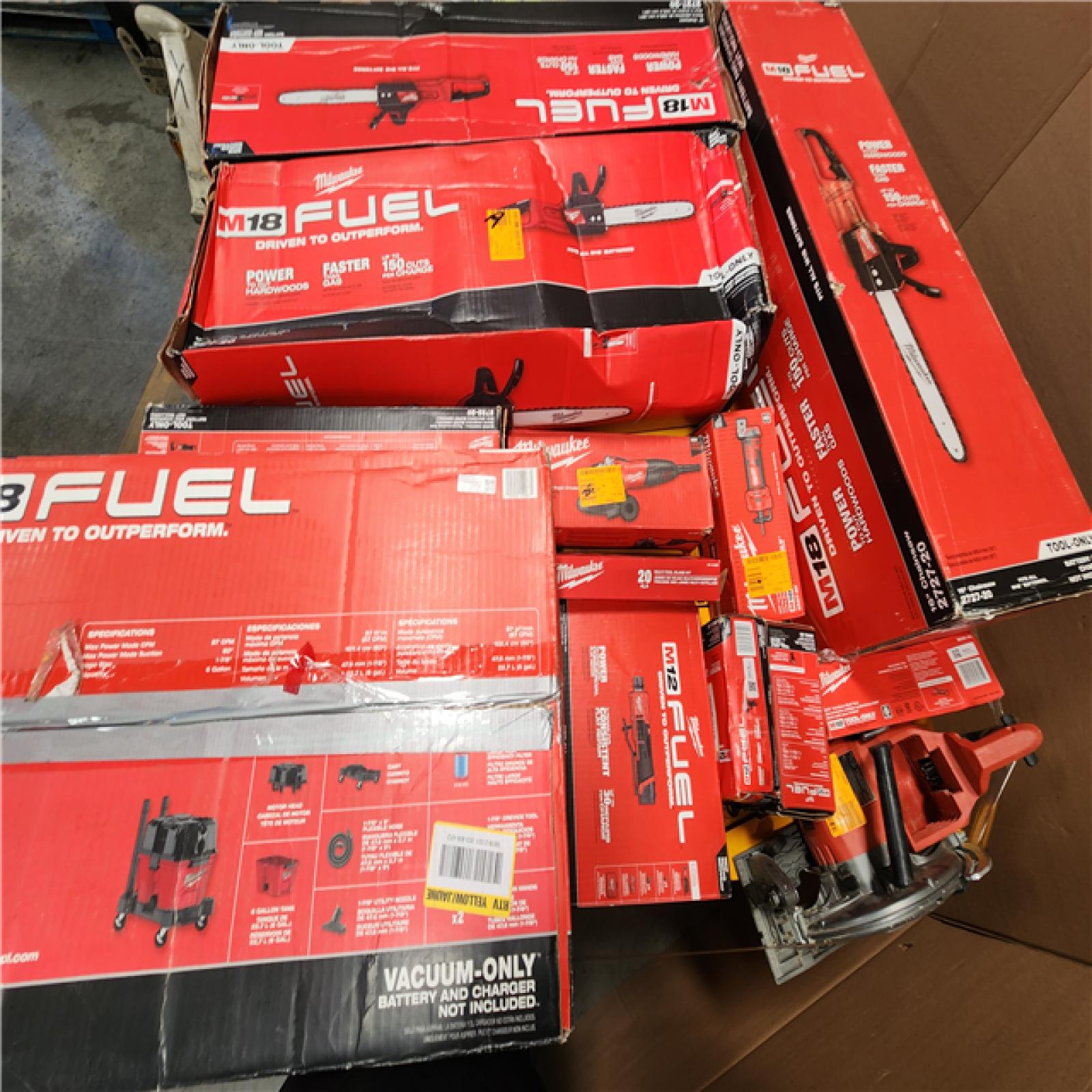 CALIFORNIA AS-IS TOOL PALLET
