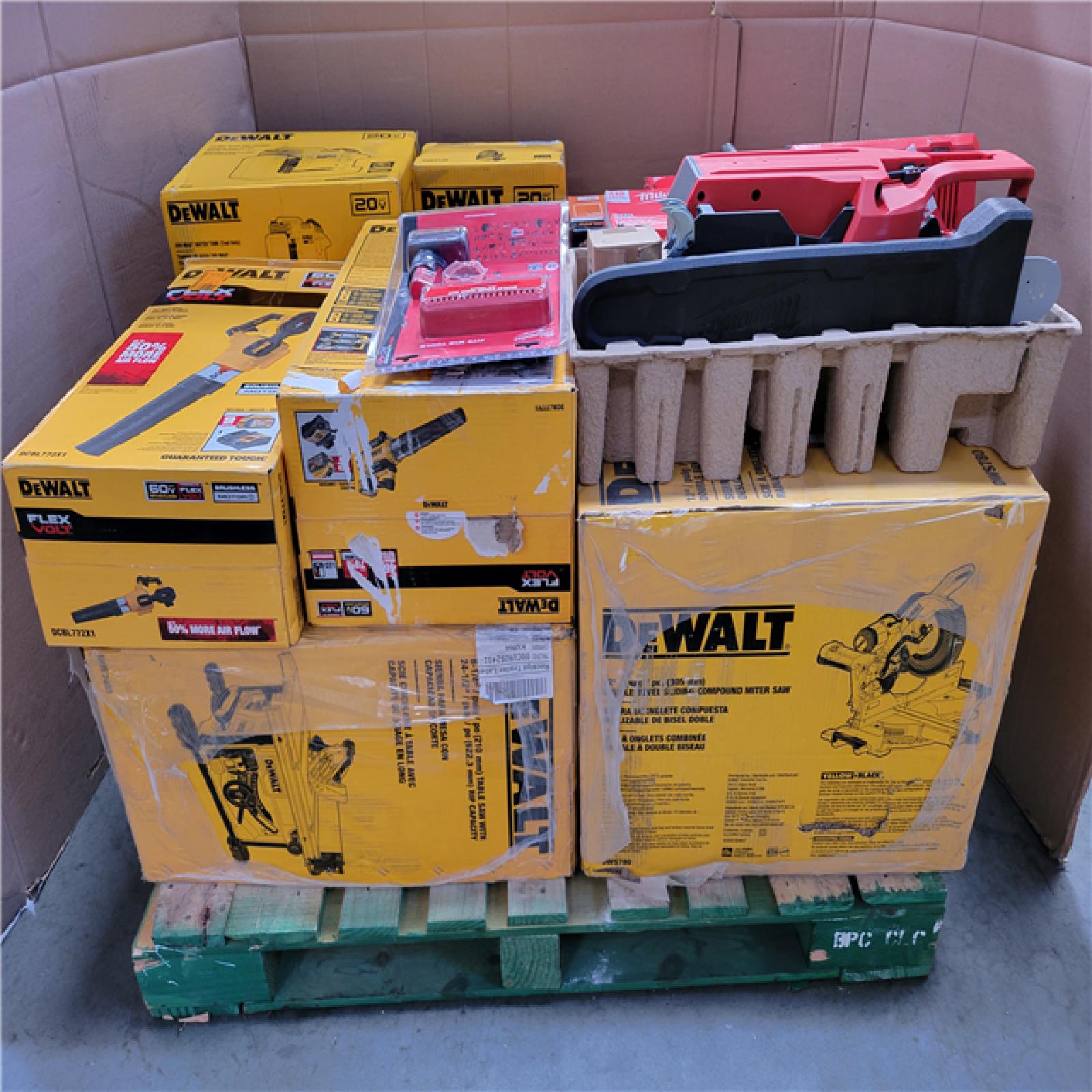 CALIFORNIA AS-IS TOOL PALLET