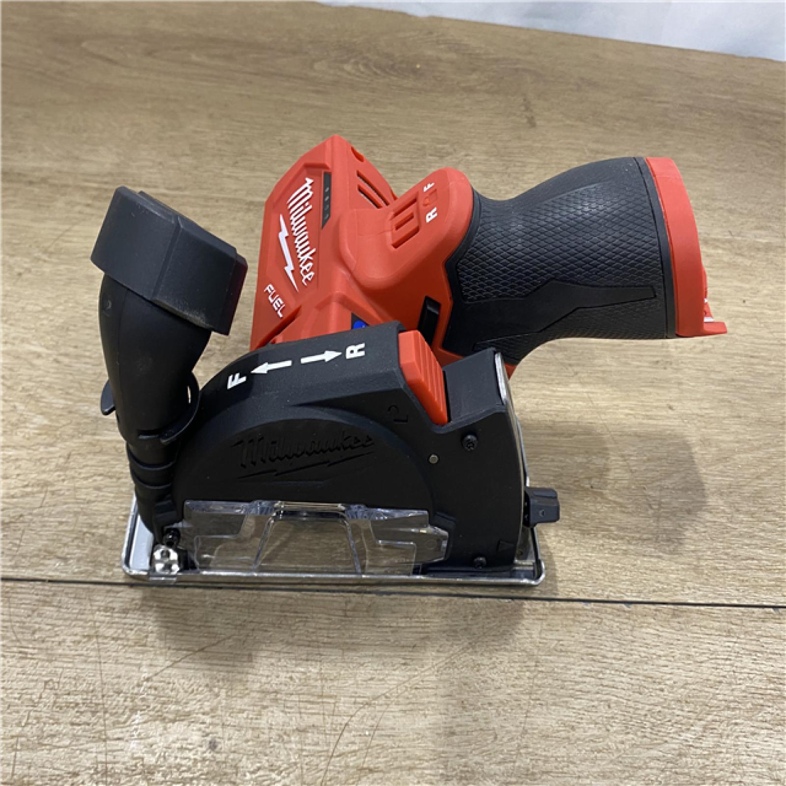 AS-IS Milwaukee FUEL 12V Lithium-Ion Brushless Cordless 3 in. Cut Off Saw (Tool-Only)