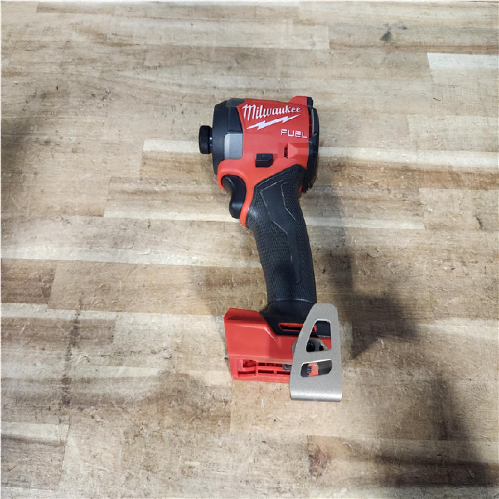 Houston Location AS-IS Milwaukee FUEL 18V Lithium-Ion Brushless Cordless 1/4 in. Hex Impact Driver (Tool-Only)