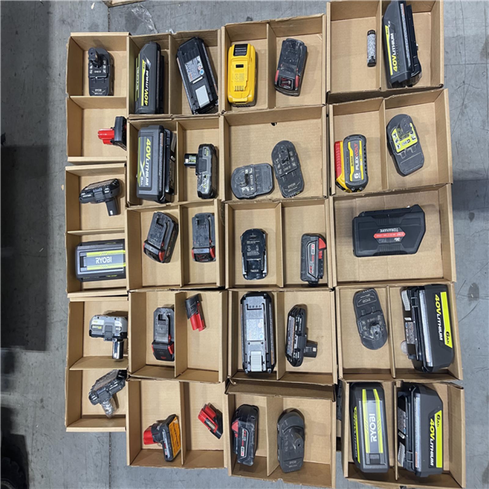 DALLAS LOCATION- AS-IS BATTERY PALLET
