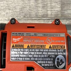 AS-IS Milwaukee 18V Lithium-Ion Brushless Cordless Compact Drill/Impact Combo Kit