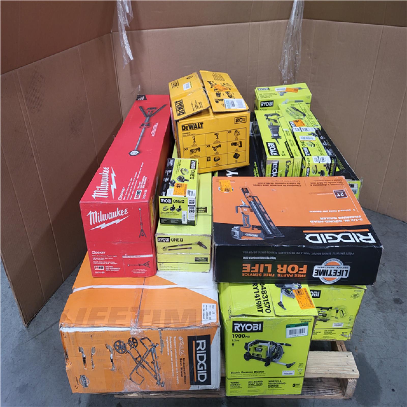 CALIFORNIA AS-IS TOOL PALLET