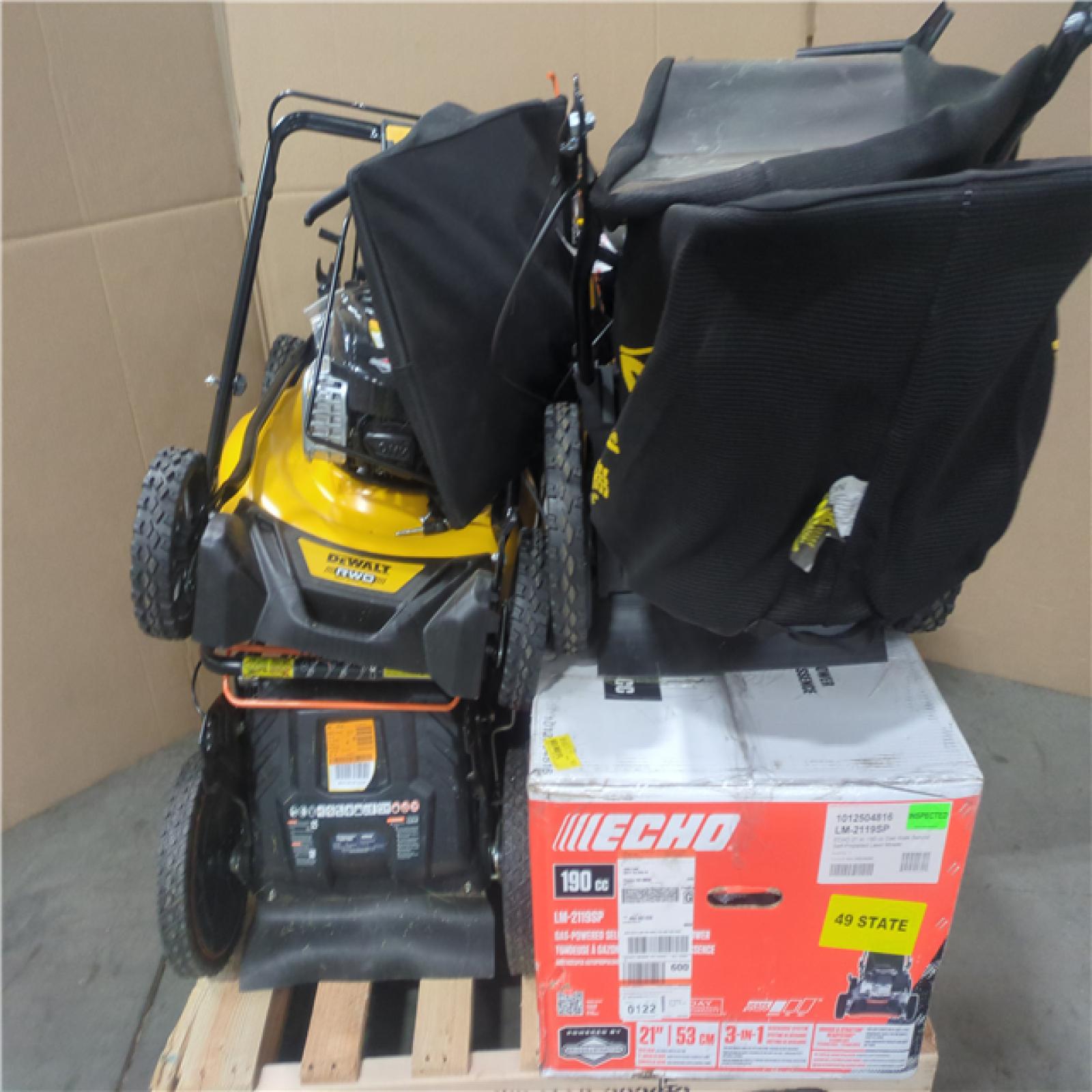 CALIFORNIA AS-IS OUTDOOR POWER EQUIPMENT