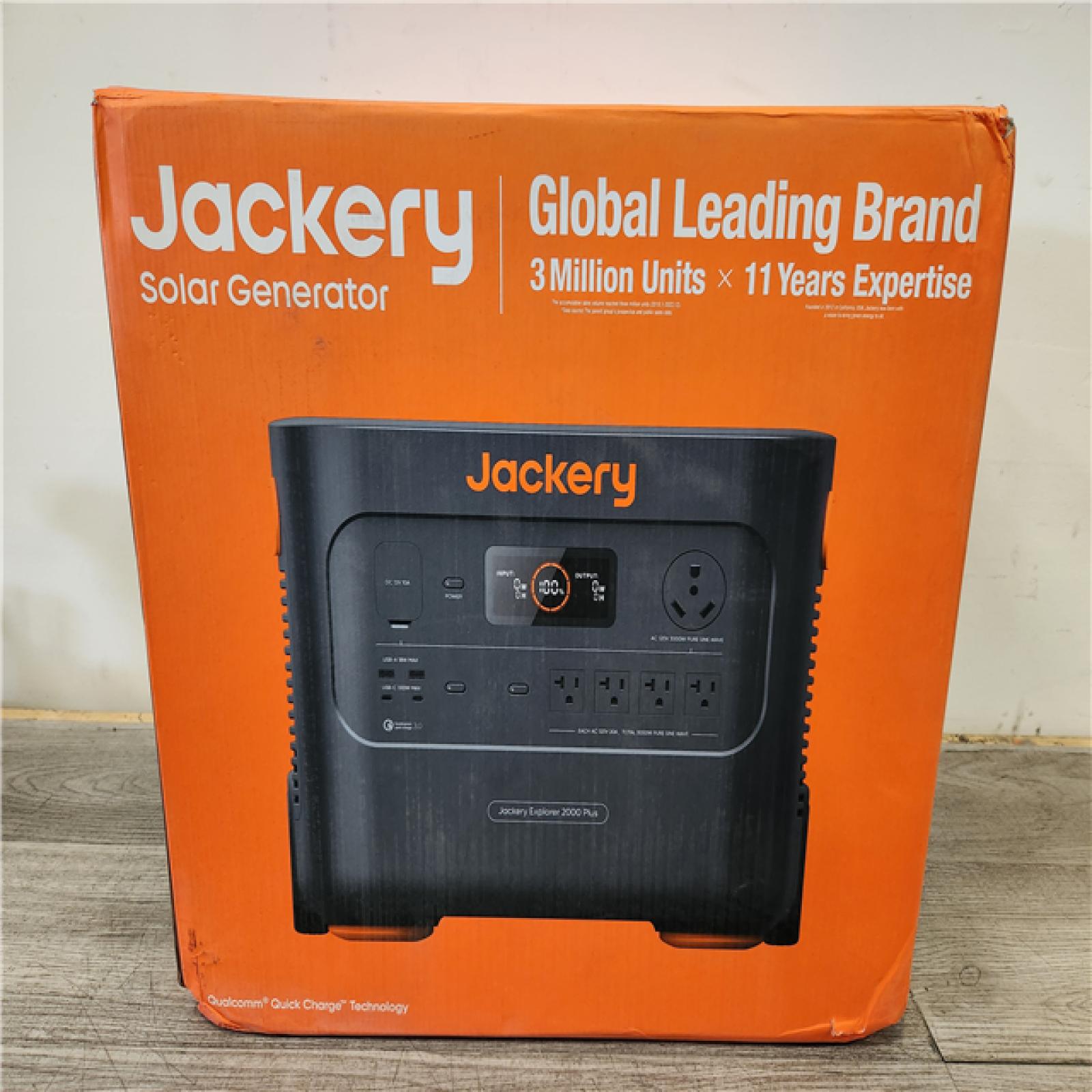 Phoenix Location NEW Jackery Solar Generator Explorer 2000 Plus 2042.8Wh/ 3000W Model No. Je-2000C