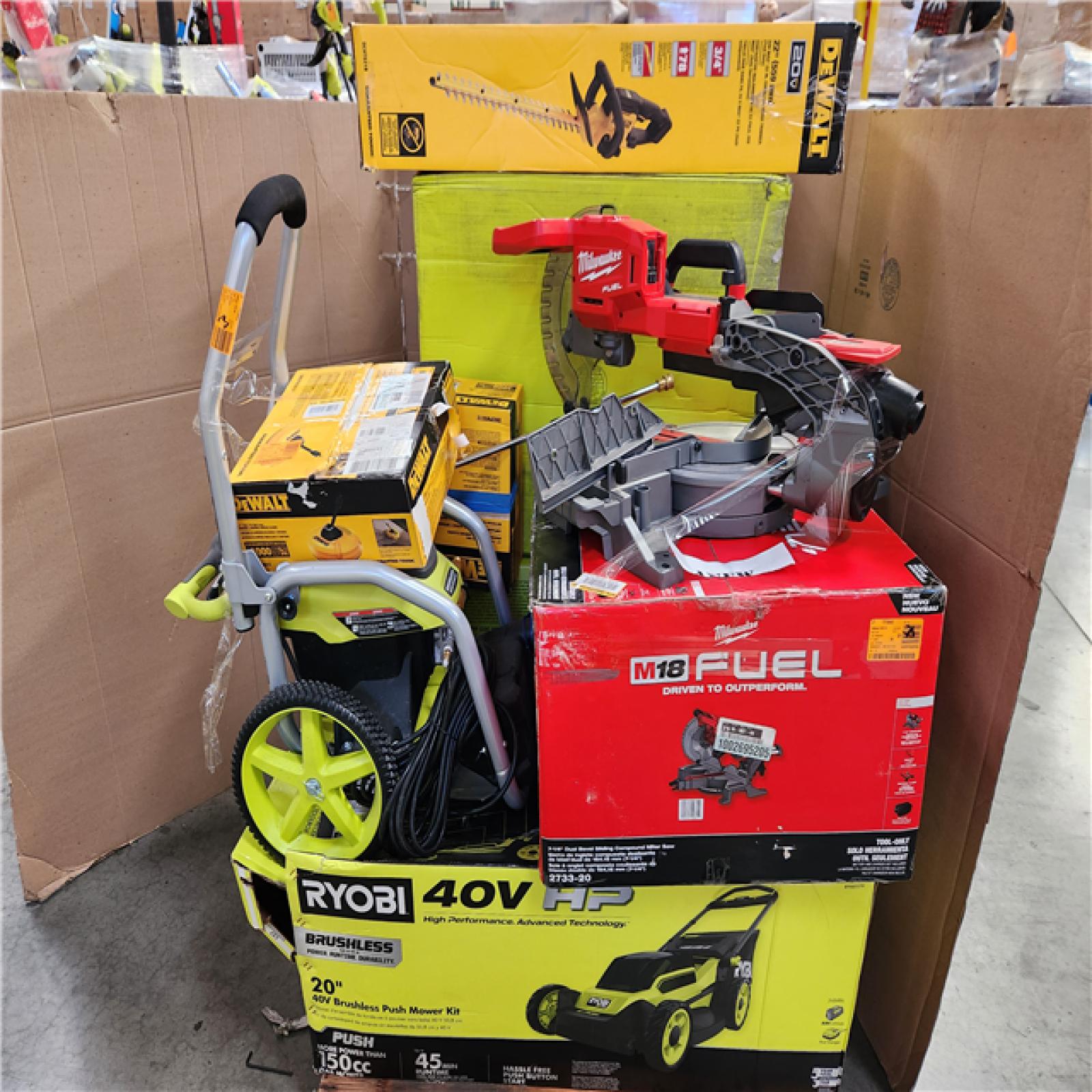 CALIFORNIA AS-IS TOOL PALLET