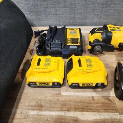HOUSTON LOCATION - AS-IS (APPEARS LIKE NEW) DEWALT ATOMIC 20-Volt Lithium-Ion Cordless Brushless (4-Tool) Combo Kit