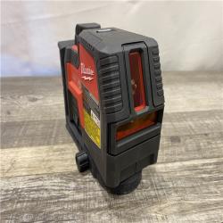 AS-IS Milwaukee 100 ft. REDLITHIUM Lithium-Ion USB Green Rechargeable Cross Line Laser Level Kit