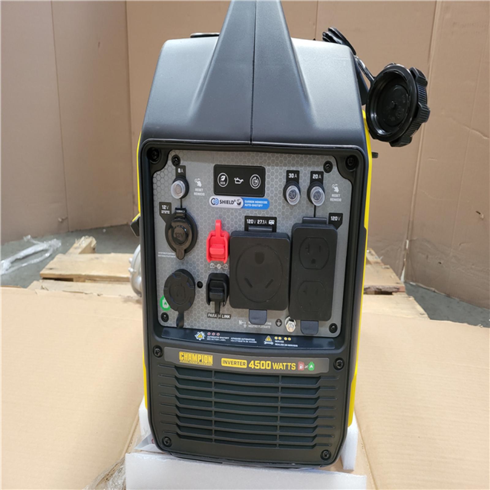 CALIFORNIA AS-IS CHAMPION PORTABLE GENERATOR