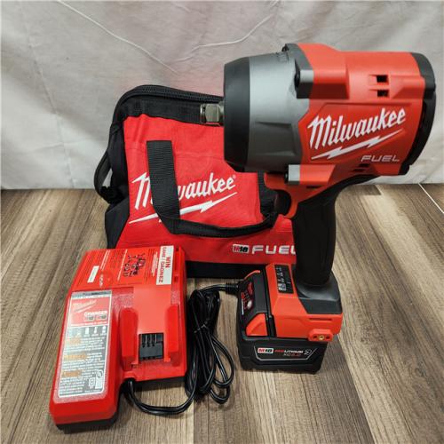 AS-IS- Milwaukee M18 1/2 in. Cordless Brushless High Torque Impact Wrench Kit (Battery & Charger)