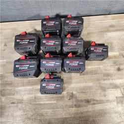 HOUSTON LOCATION - AS-IS MILWAUKEE FORGE BATTERY PACK QTY - 10