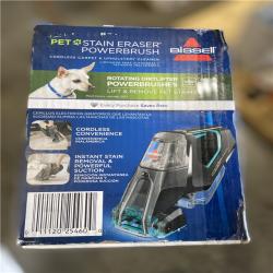 NEW! - BISSELL Pet Stain Eraser PowerBrush Cordless Carpet Cleaner  2842