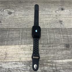 AS-IS Apple Watch Series 5 44mm GPS Aluminum Space Gray Black Sport Band Smartwatch