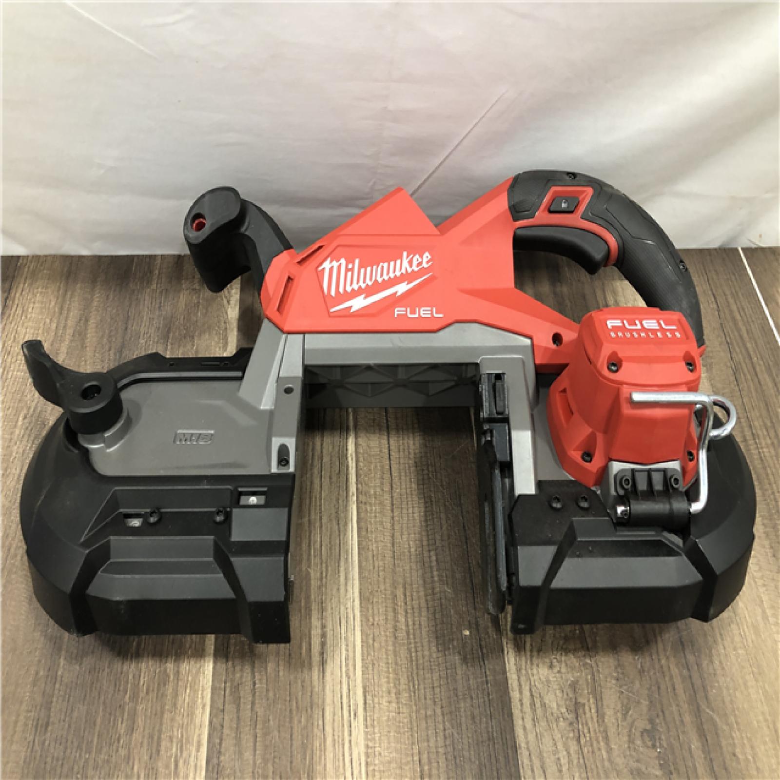 AS-IS Milwaukee FUEL 18V Lithium-Ion Brushless Cordless Deep Cut Band Saw (Tool-Only)