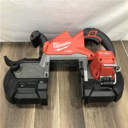 AS-IS Milwaukee FUEL 18V Lithium-Ion Brushless Cordless Deep Cut Band Saw (Tool-Only)