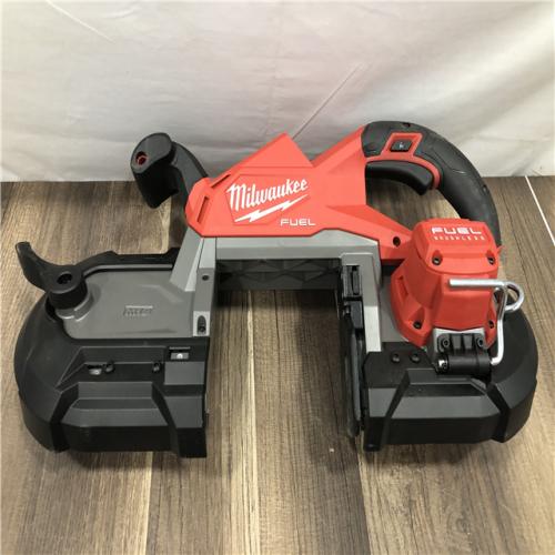 AS-IS Milwaukee FUEL 18V Lithium-Ion Brushless Cordless Deep Cut Band Saw (Tool-Only)