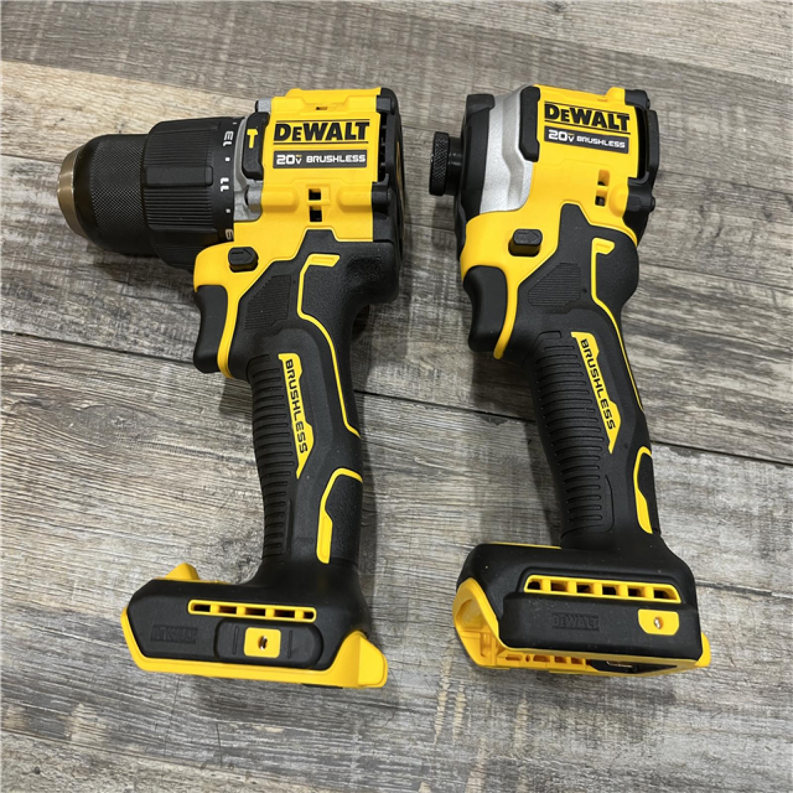 AS-IS DEWALT ATOMIC 20V MAX Lithium-Ion Cordless 2-Tool Combo Kit