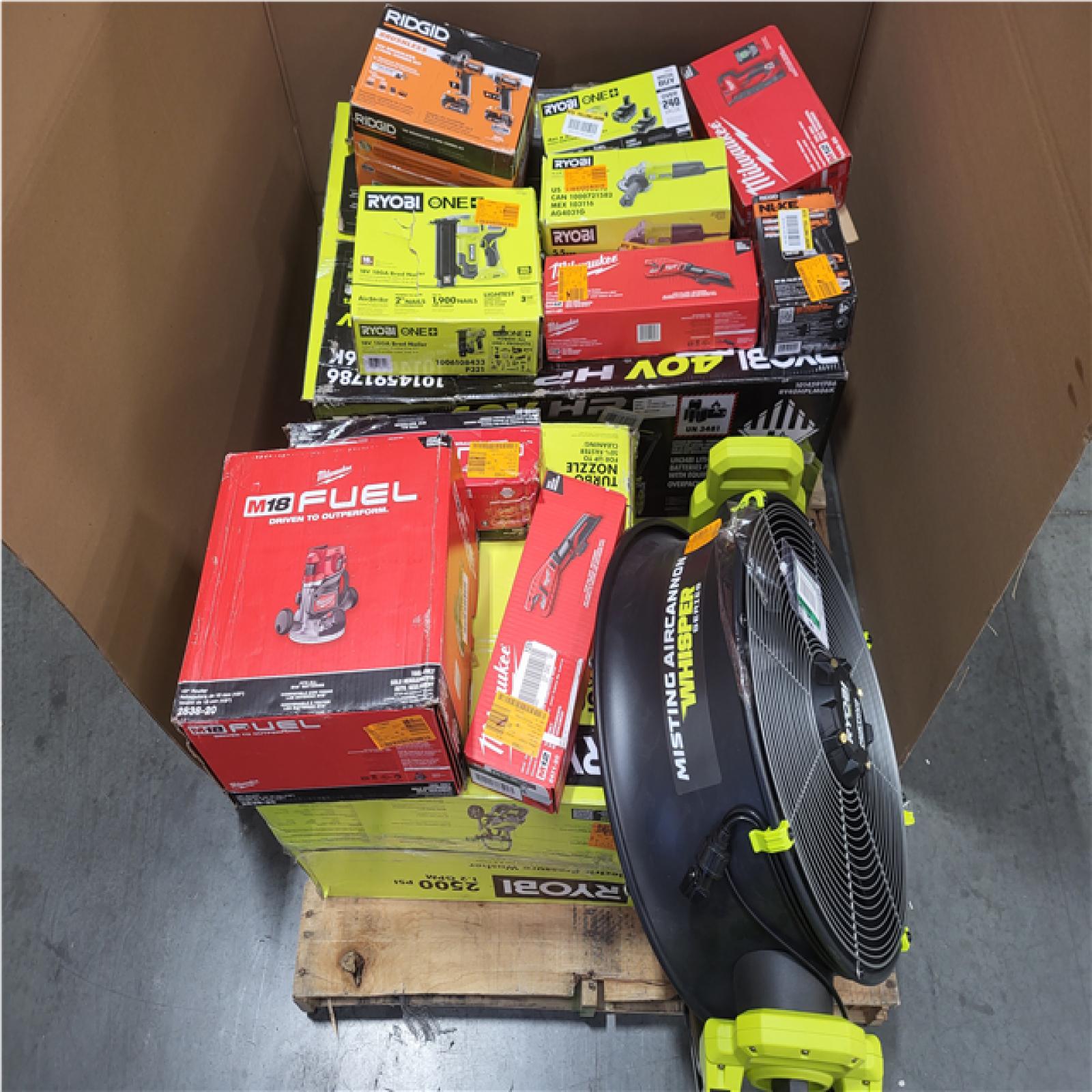 CALIFORNIA AS-IS TOOL PALLET