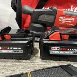 AS-IS Milwaukee FUEL Brushless Cordless 15mm Random Orbital Polisher Kit