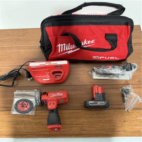 California NEW Milwaukee 3 Compact Cut off Tool Kit, includes (1) Battery, Charger & Bag