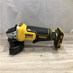 AS-IS DEWALT 20V MAX XR Cordless 4.5 in. Paddle Switch Small Angle Grinder (Tool Only)