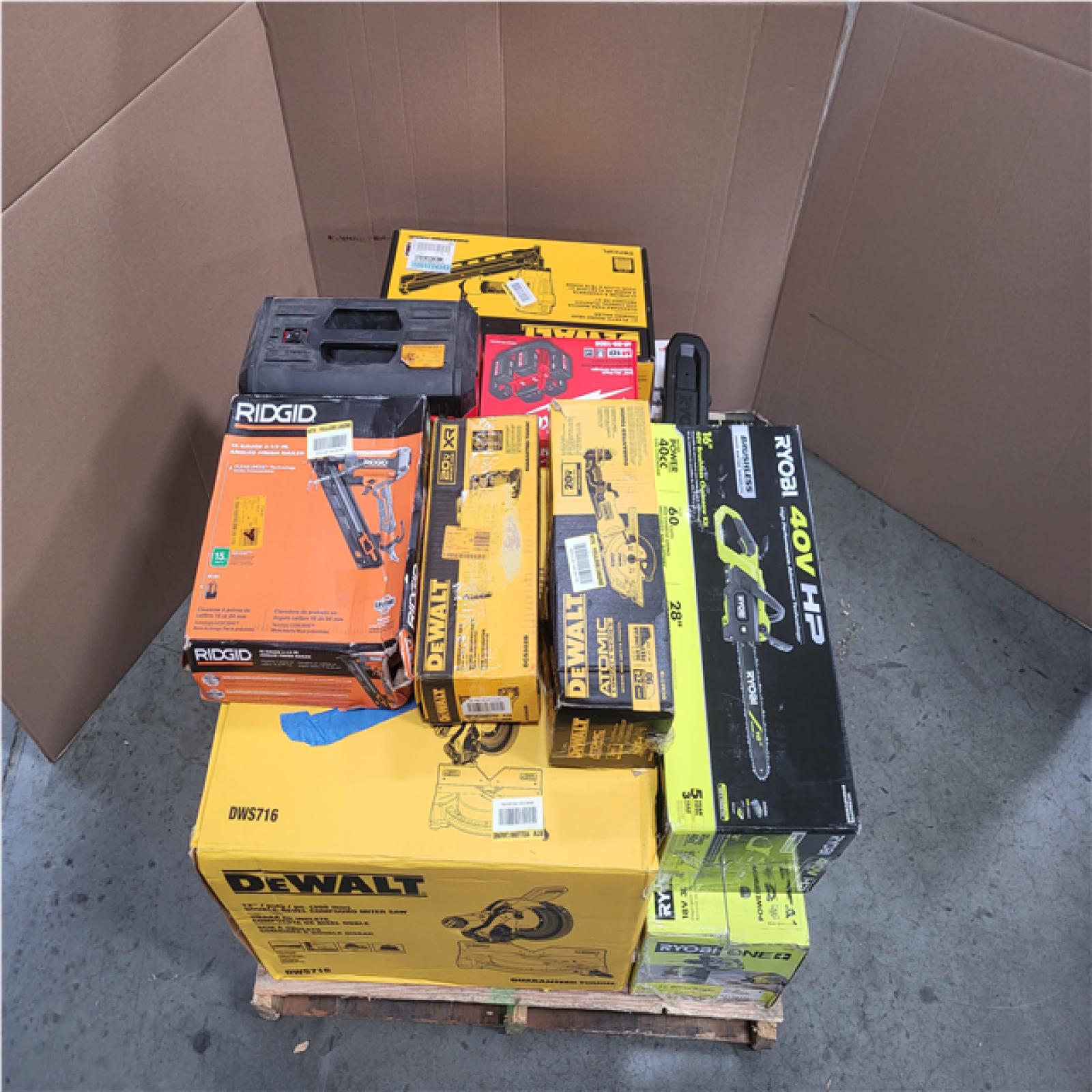 CALIFORNIA AS-IS TOOL PALLET