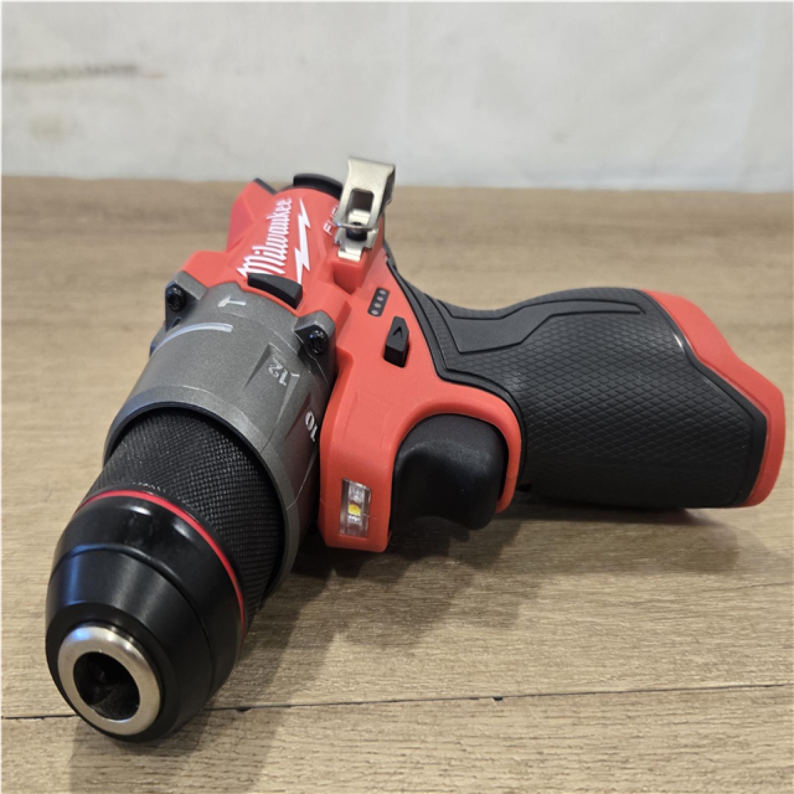 AS-IS Milwaukee FUEL 12-Volt Lithium-Ion Brushless Cordless Hammer Drill and Impact Driver Combo Kit