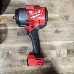 HOUSTON LOCATION - AS-IS Milwaukee M18 1/2 in. Cordless Brushless High Torque Impact Wrench Kit (Battery & Charger)