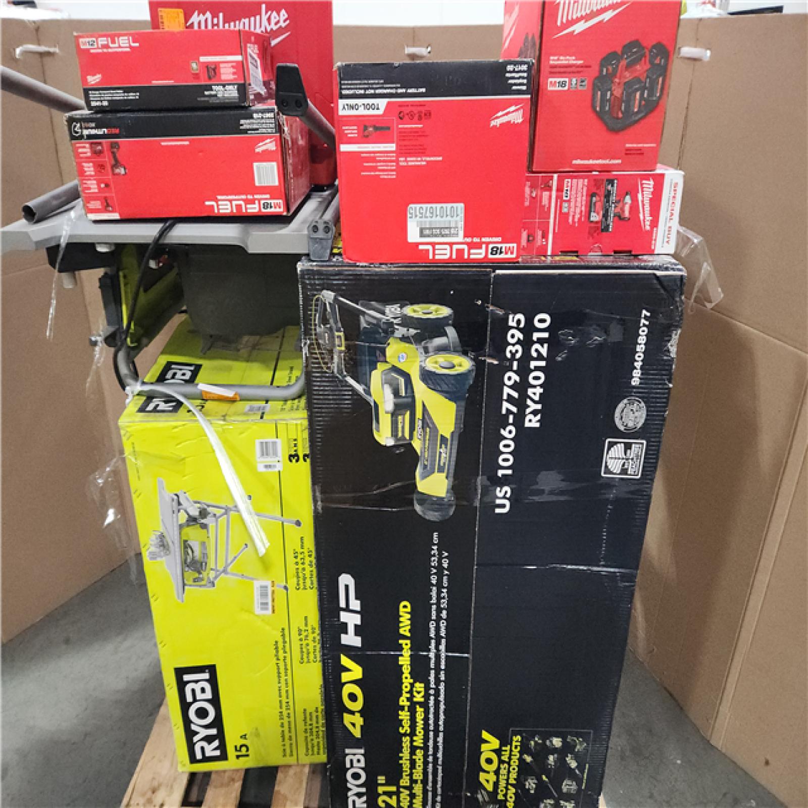 CALIFORNIA AS-IS TOOL PALLET
