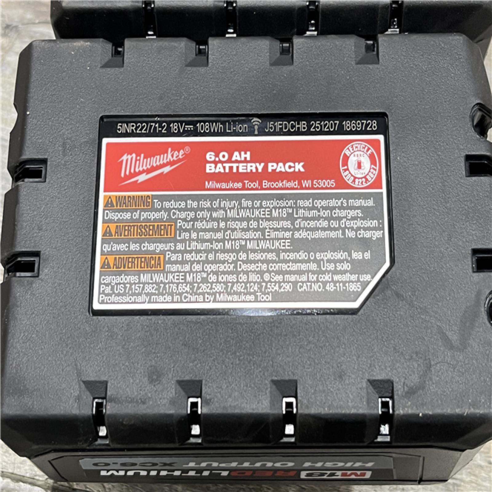 AS-IS Milwaukee 18-Volt Lithium-Ion High Output Starter Kit