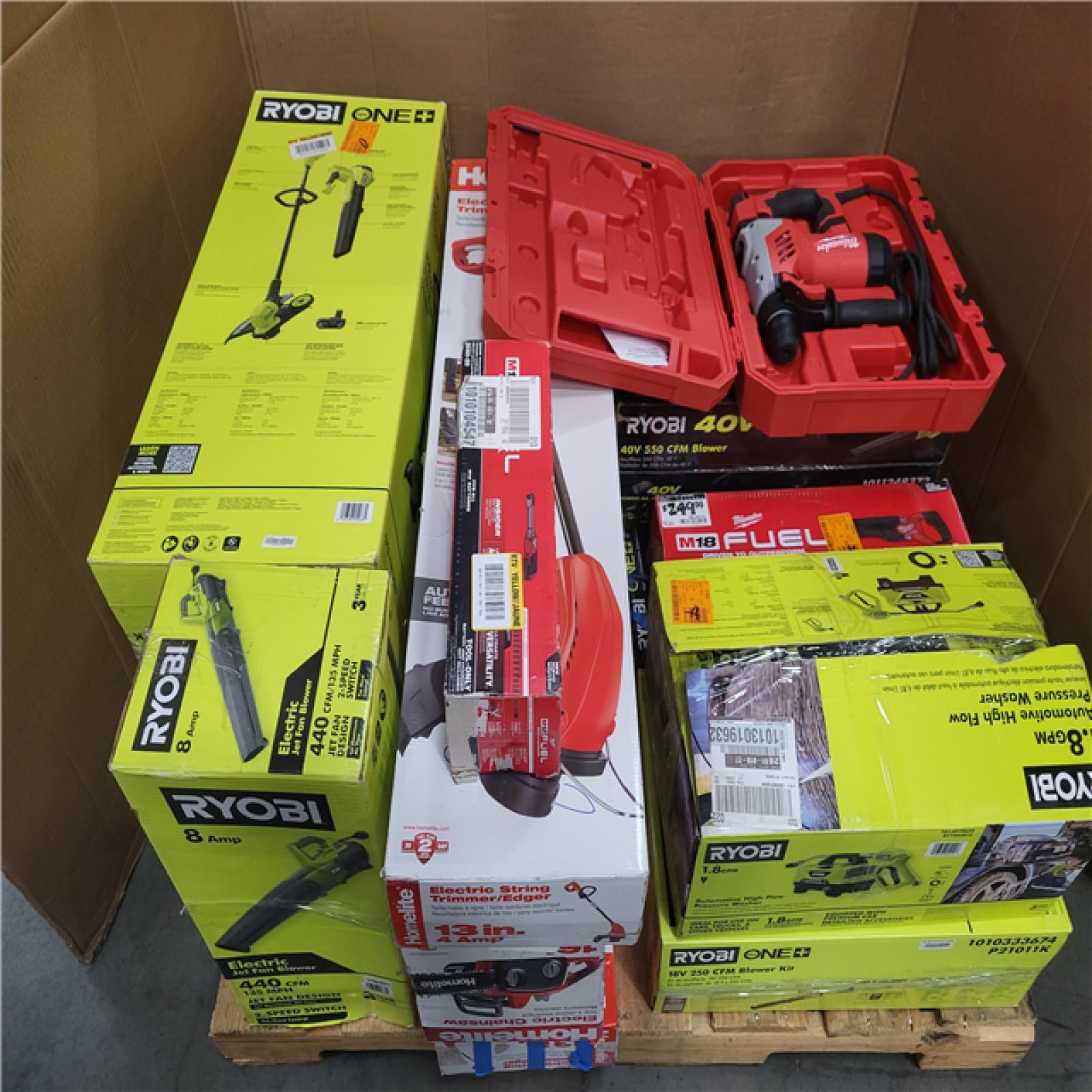 CALIFORNIA AS-IS TOOL PALLET