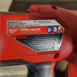 HOUSTON LOCATION - AS-IS Milwaukee 2841-20 18V Cordless Gen II 16 Gauge Angled Finish Nailer (Tool Only)